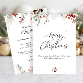 Invitación Fiesta Navideña Cálida