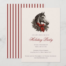 Invitación Fiesta Navideña de Caballos Ecuestres
