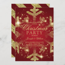 Fiesta navideña de copas de nieve de oro y Purpuri