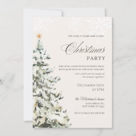 Invitación Fiesta navideña de navidades