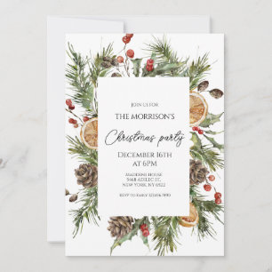 Invitación Fiesta navideña de navidades