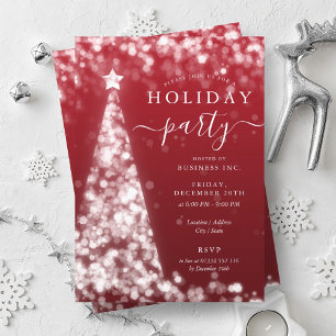 Invitación Fiesta navideña de Red Silver