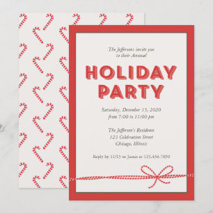 Invitación Fiesta navideña del Cañón Rojo