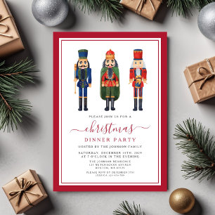Invitación Fiesta Navideña Festiva del Cascanueces