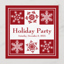 Invitación Fiesta navideña Navidades escandinavos Smorgasbord