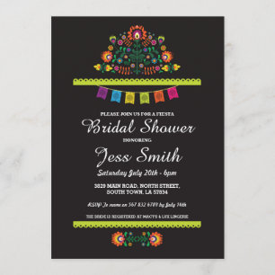 Invitación Fiesta nupcial Fiesta México Invitado