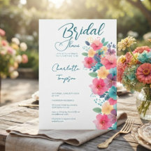 Fiesta Nupcial Flores Coloridas