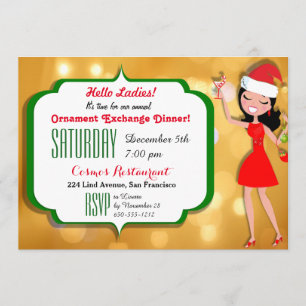 Invitación Fiesta o cena invitada