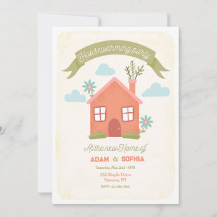 Invitación Fiesta para el calentamiento de la casa