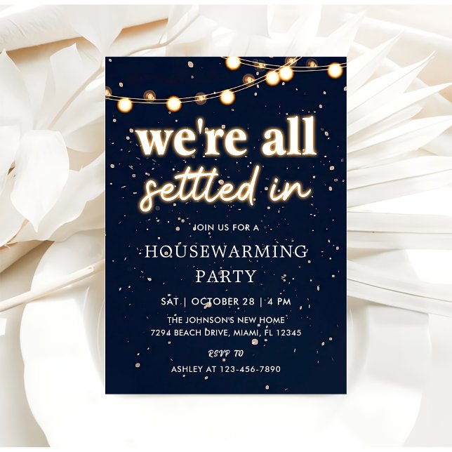 Invitación Fiesta para el calentamiento de la casa en el que  (Subido por el creador)