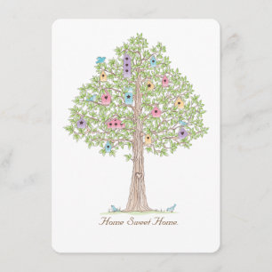 Invitación fiesta para el calentamiento de la casa o cambio d