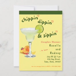 Invitación Fiesta Parejas Mexicanas Ducha 🎉 Margarita Fiesta