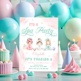 Invitación Fiesta Pastel Kids Cumpleaños