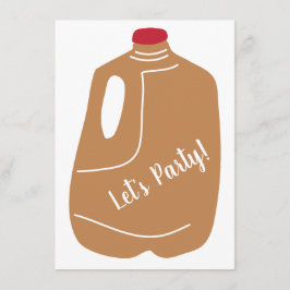 Invitación Fiesta patentado de la barra de la barra de la bar