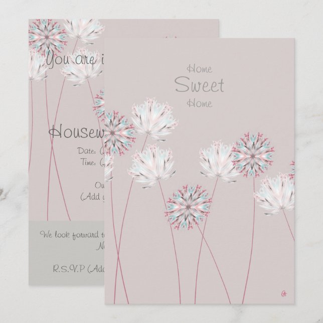 Invitación Fiesta personalizado (Anverso / Reverso)