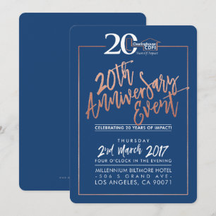 Invitación FIESTA personalizado ANIVERSARIO INVITAR a la mari