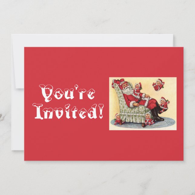 Invitación Fiesta personalizado del intercambio de las (Anverso)