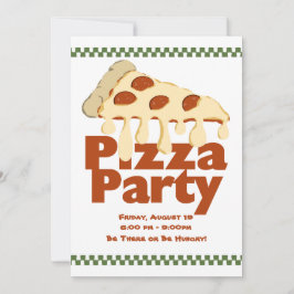 Invitación Fiesta Pizza