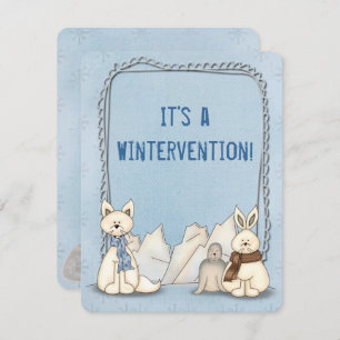 Invitación Fiesta Polar de intervención