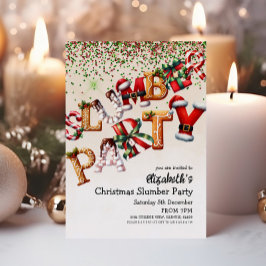 Invitación Fiesta por el cumpleaños de los navidades