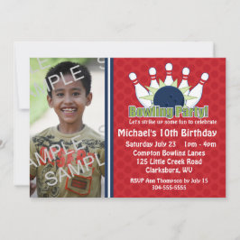 Invitación Fiesta por el cumpleaños del Personalizado