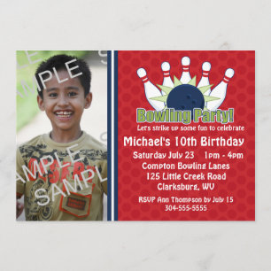 Invitación Fiesta por el cumpleaños del Personalizado