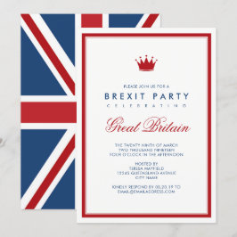 Invitación Fiesta por la Independencia de Jack, Unión Brexit
