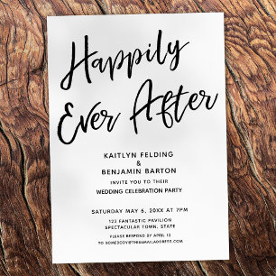 Invitación Fiesta posterior a la boda de Casual