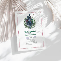 Fiesta Prénatal de Polo Preppy con Escudo Tártano 