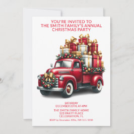 Invitación Fiesta presentada por Camión Rojo