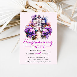 Invitación Fiesta Purple Hues