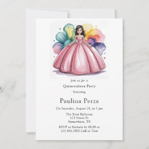 Invitación Fiesta Quinceañera