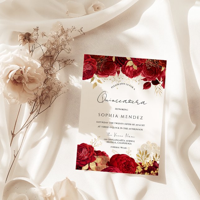 Invitación Fiesta Quinceanera (Subido por el creador)