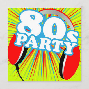 Invitación Fiesta retro