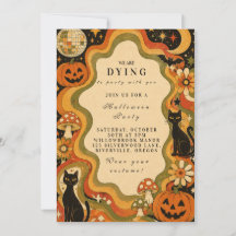 Fiesta Retro de Halloween Elegante y Groovy