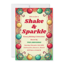 Fiesta Retro Groovy Shake & Sparkle de Vacaciones
