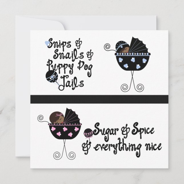 Invitación Fiesta revelador afroamericano de transporte azul  (Anverso)