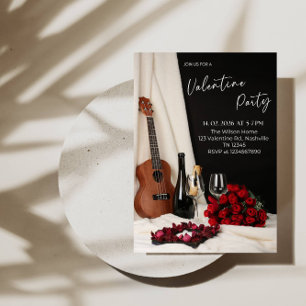 Invitación Fiesta Romántica de San Valentín