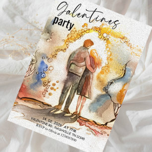 Invitación Fiesta Romántica de San Valentín