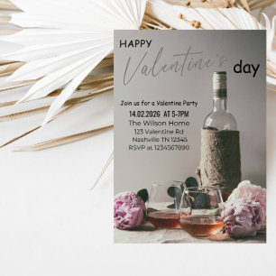 Invitación Fiesta Romántica de San Valentín