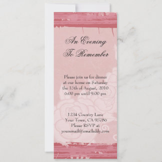 Invitación Fiesta Rosa de Moda