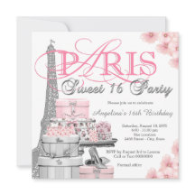 Fiesta Rosa Paris Sweet 16