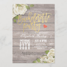 Invitación Fiesta Rusa de Floral String Light Bachelorette