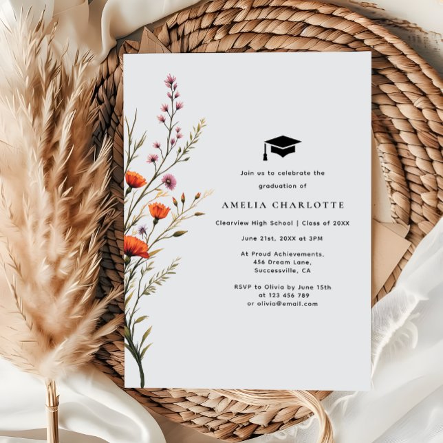 Invitación Fiesta Rustica de Graduación Simple (Subido por el creador)