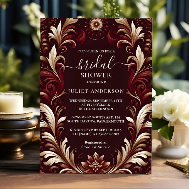 Invitación Fiesta Rustica Negrita Negrita Ducha Bridal Españo (Subido por el creador)
