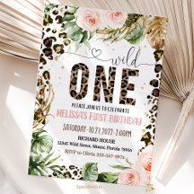 Fiesta salvaje de selva salvaje de leopardo de un