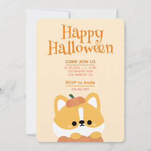 Invitación Fiesta simple de diversión de Halloween