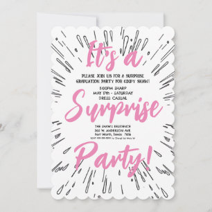Invitación Fiesta sorpresa