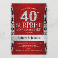 Fiesta Sorpresa 40 Aniversario - Ruby Red Silver