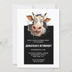 Invitación Fiesta sorpresa   Fundadosa actividad de retiro de